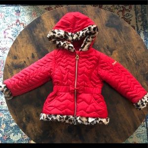 Girls lightweight winter jacket